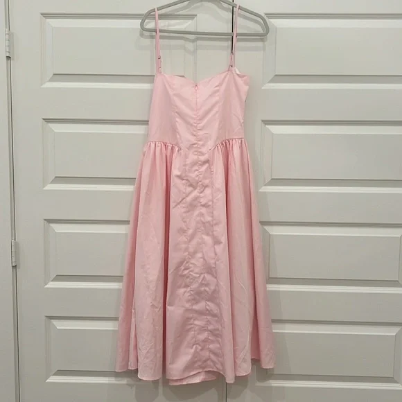 Cami pink midi dress - Picture 2 of 2